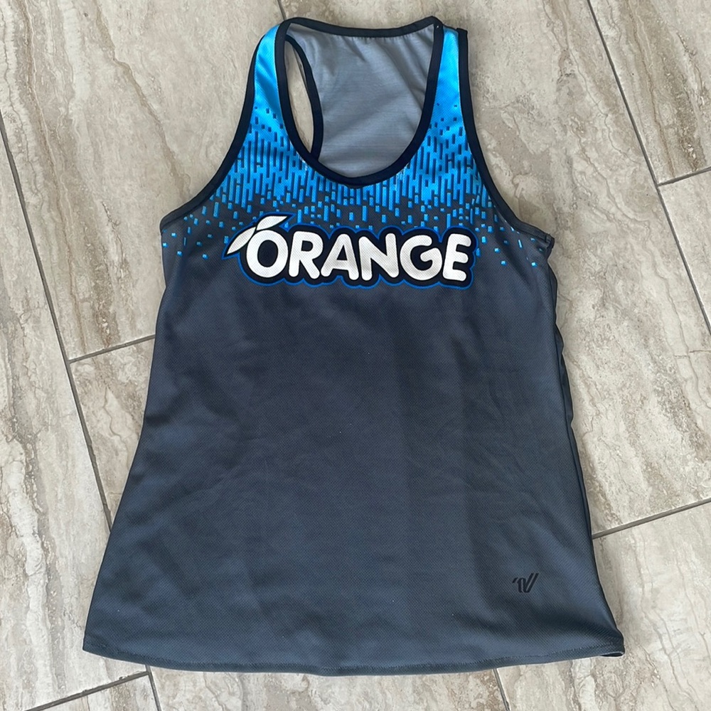 Stingray Allstars Orange Practice Tank Top